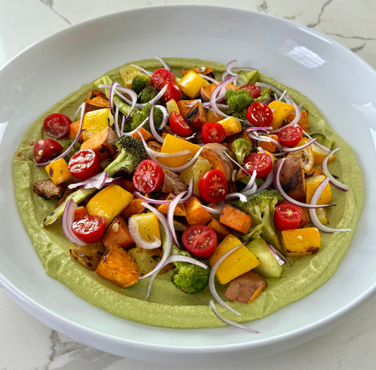 Basil Hummus Power Bowl