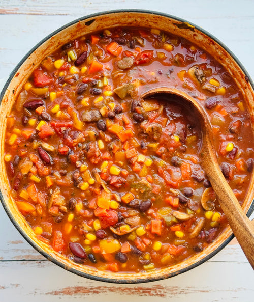 Easy Vegan Chili Recipe | Healthy & Protein-Packed