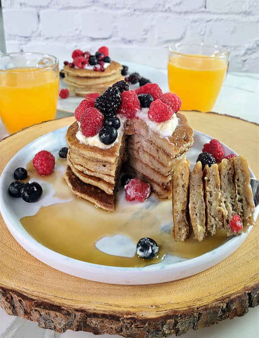 Easy Fluffy Banana Pancakes Gluten & Dairy Free