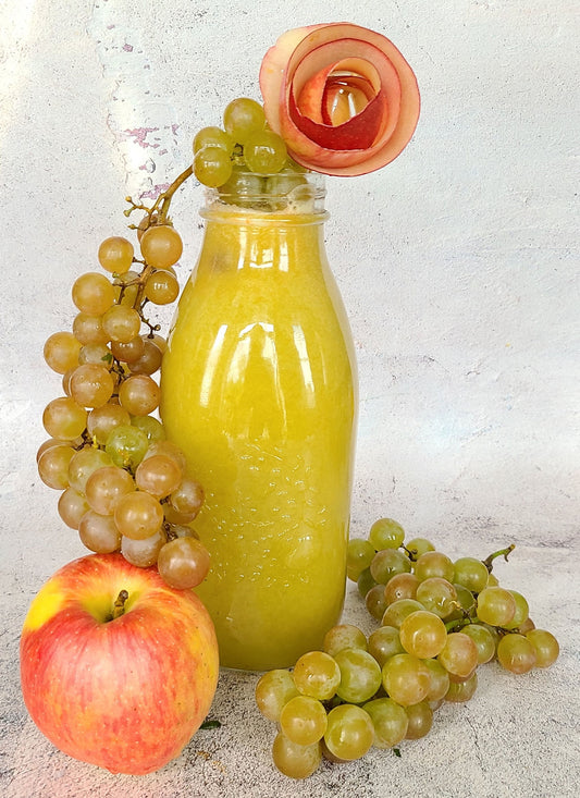 Grape Apple Juice for Health with Nama Cold Press Juicer