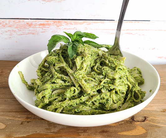 Green Pea Pesto Pasta | Healthy, Delicious, and Fast!