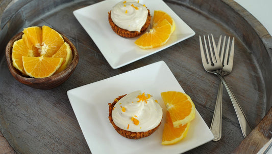 Raw No Bake Carrot Cupcakes