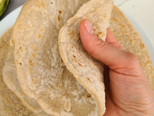 Easy Oat Tortillas