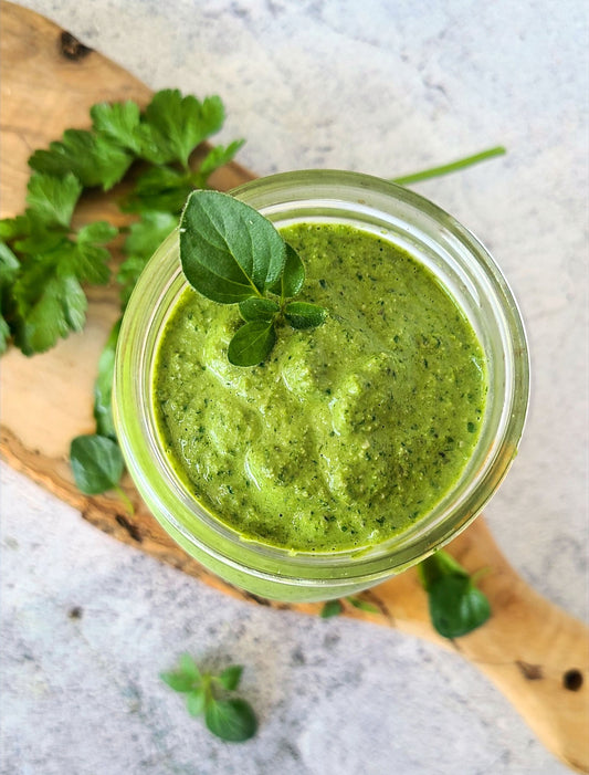 How To Make Herb Pesto | Nut Free