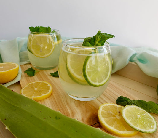 Aloe Vera Lemon Honey Drink