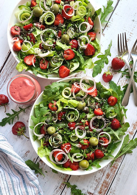 Strawberry Green Salad