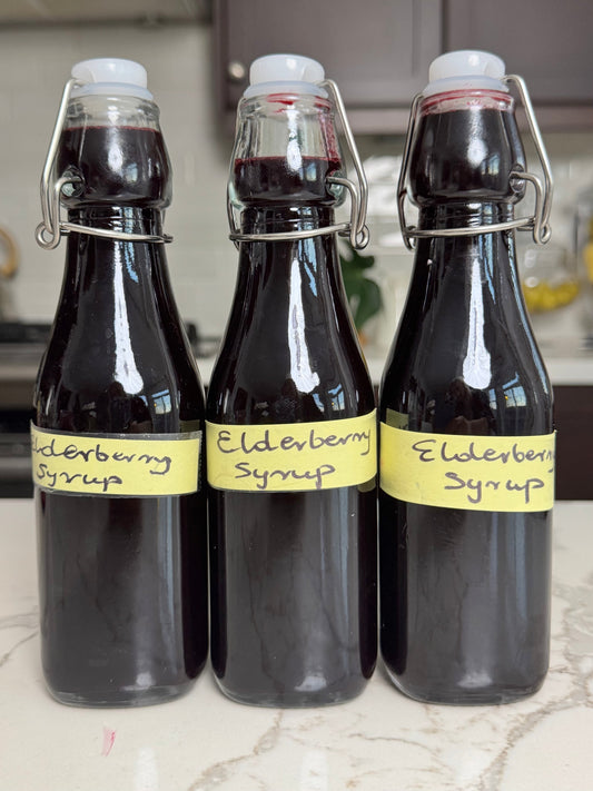 Homemade Elderberry Syrup (Easy Immune Support for Cold & Flu Season)