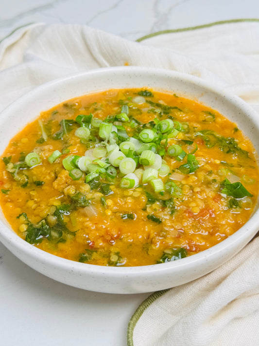 Salsa Lentil Stew – High-Protein Vegan Recipe
