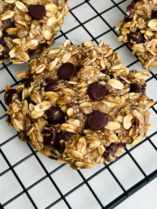 Healthy Banana Oat Breakfast Cookies (No Flour, No Oil)