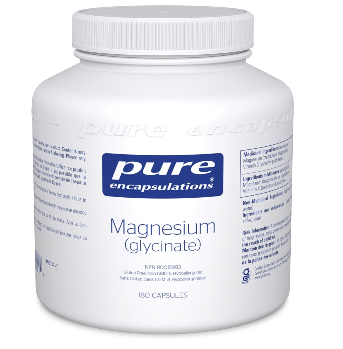 Pure Encapsulations Magnesium (Glycinate) - Supplement to Support Heart Health, Nerves, Muscles & Metabolism